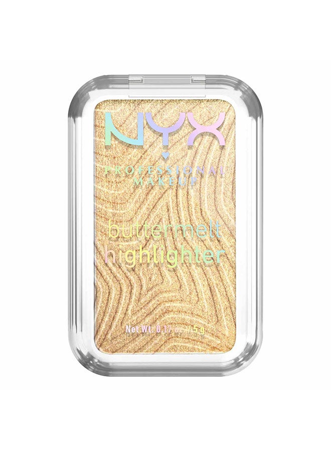 Buttermelt Highlighter Powder Highlighter 12 HR Wear Fade And Transfer Resistant Butta Than Gold