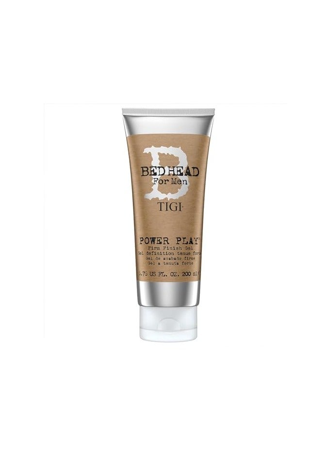 Power Play Mens Hair Gel - Strong Hold - Hair Styling - 200 ml