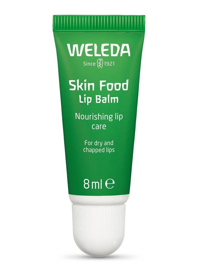 Skin Food Lip Butter, 0.27 Ounce, Plant Rich Moisturizing Lip Care with Sunflower Seed Oil, Chamomile and Calendula