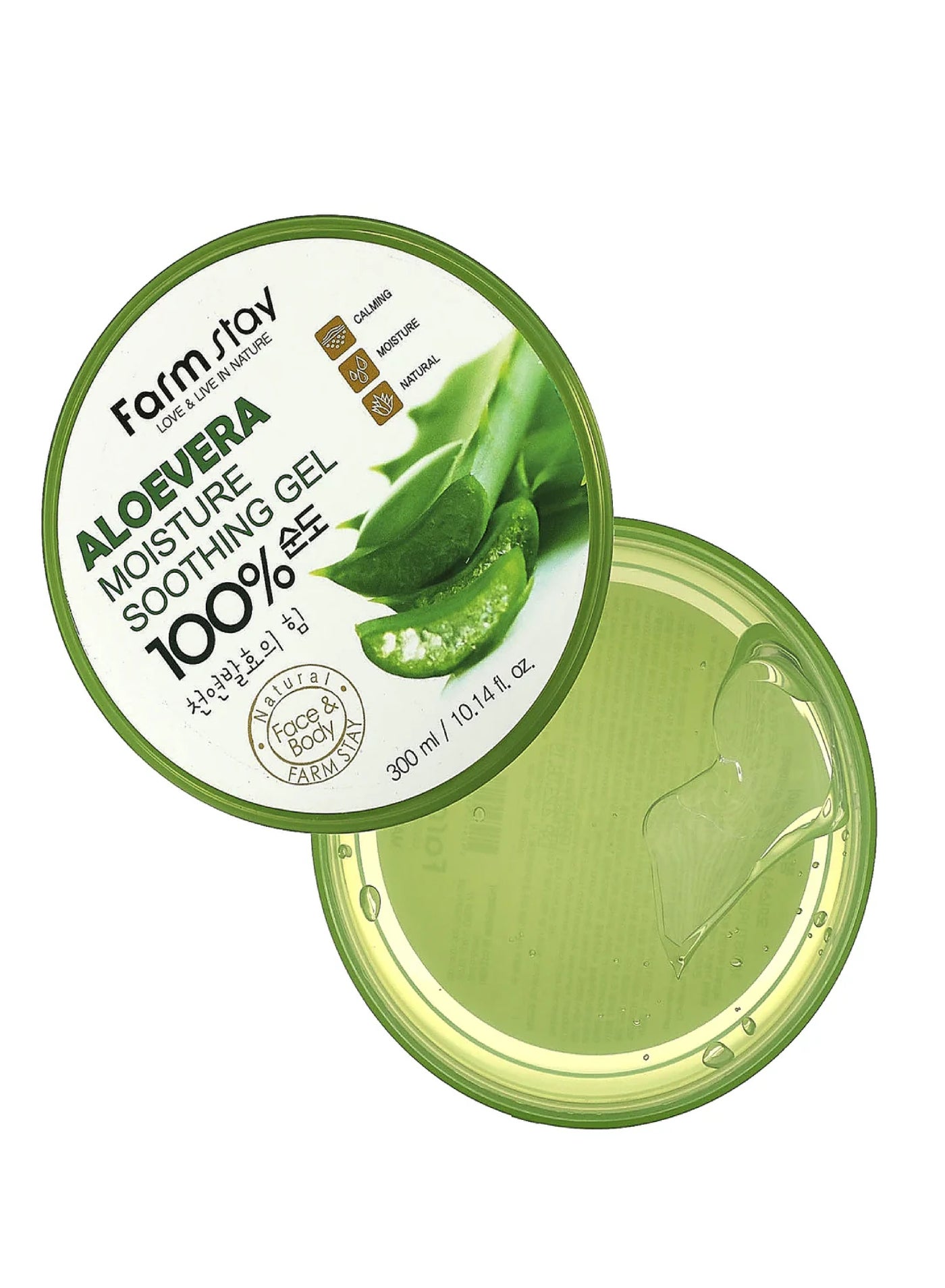 FARMSTAY ALOEVERA MOISTURE SOOTHING GEL 300ML
