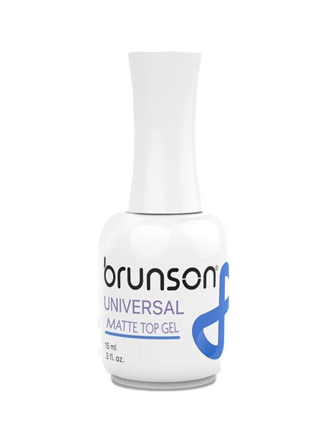 Universal Matte Top Gel Nail Polish For Matte Finish  15ml BUMTC
