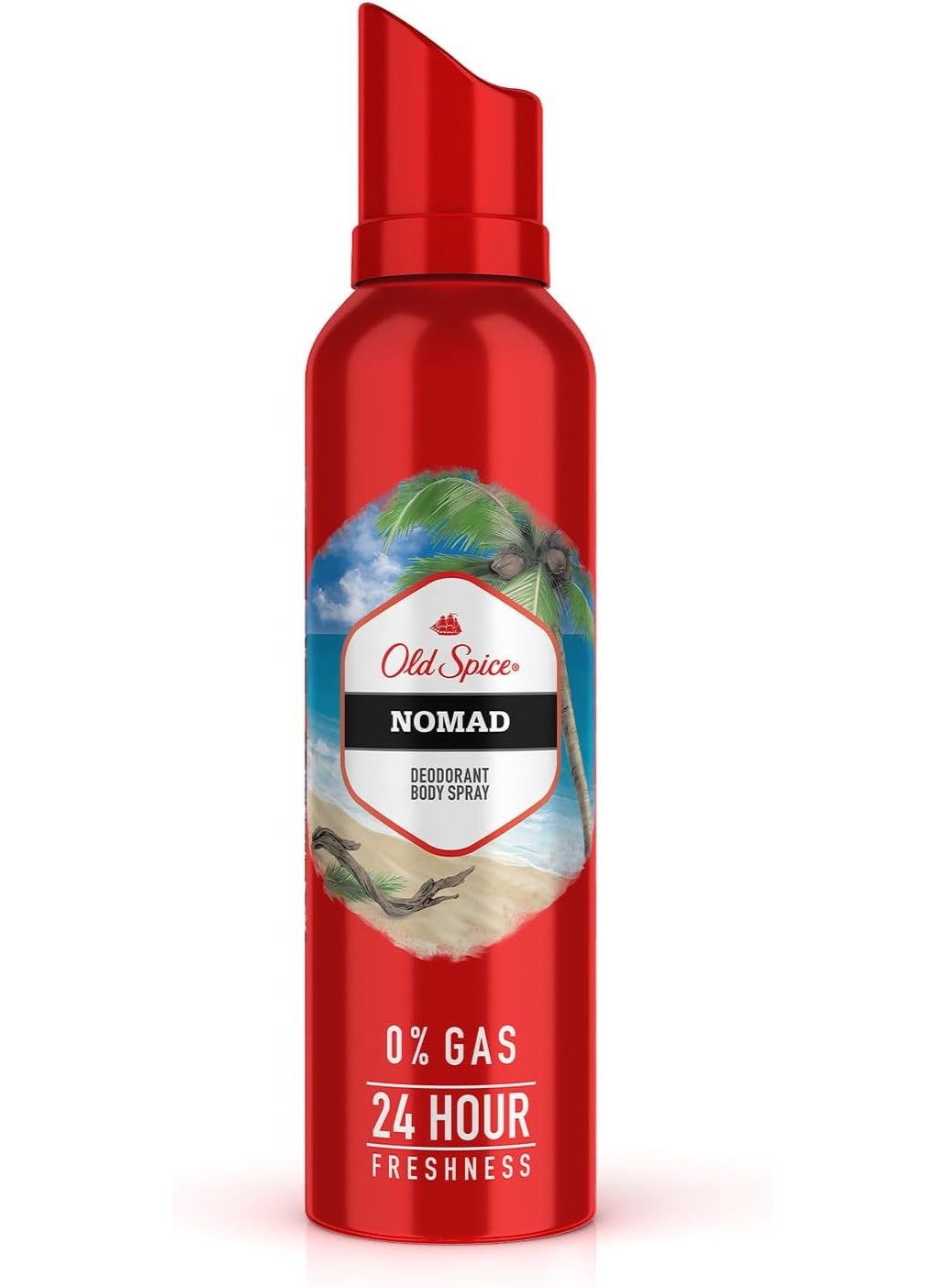 Old Spice NOMAD No Gas 24 hour Long Lasting Freshness Deodorant Perfume Body Spray For Men, 140ml