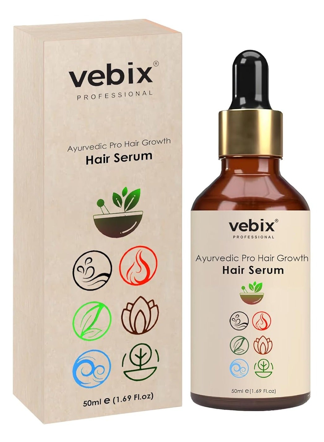 Professional Pro Hair Growth Serum, Customized Regimen Hair Serum For Men and Women, Repair Damaged Hair & Get Hair Growth, 50ml (Pack Of 1)