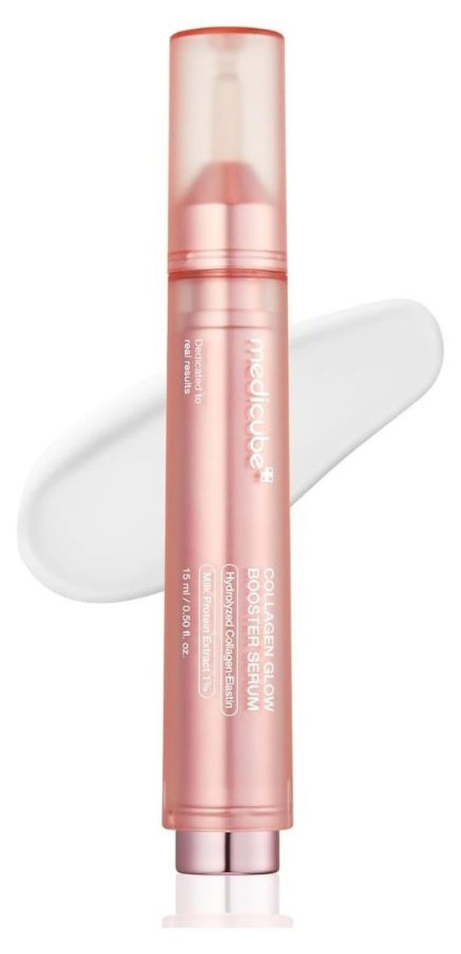 Collagen Glow Booster Milk Serum - Twist And Click - Radiance And Hydration With Niacinamide, Milk Protein Extract, Hydrolyzed Collagen - Illuminates And Firms Skin - Korean Skin Care, 0.50 Fl Oz