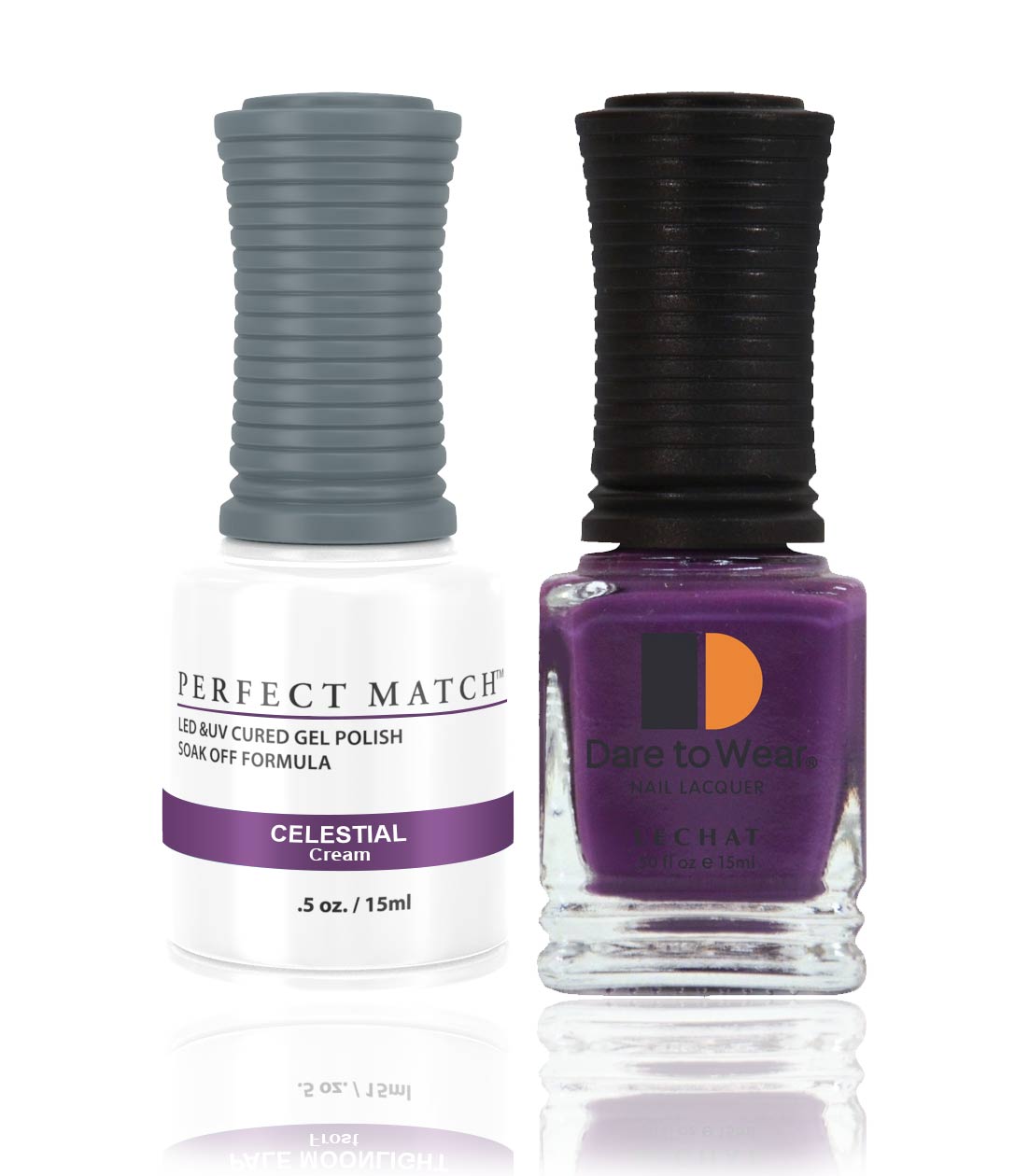Perfect Match Gel Nail Polish 15ml Soak Off Long Lasting High Shine UV LED Gel Non Toxic Easy Application Wide Color Range for Manicure and Pedicure Celestial PMS104