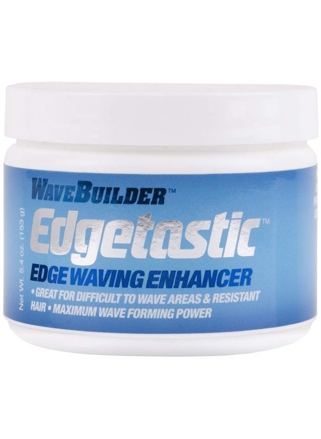 WaveBuilder Edgetastic Edge Waving Enhancer | Original Formula Made for Resistant Hair and Difficult to Wave Edges, 5.7 Oz