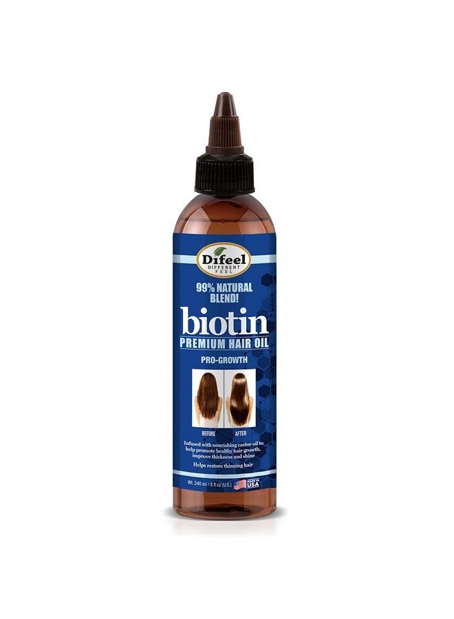 Biotin Progrowth Premium Hair Oil 8 oz.