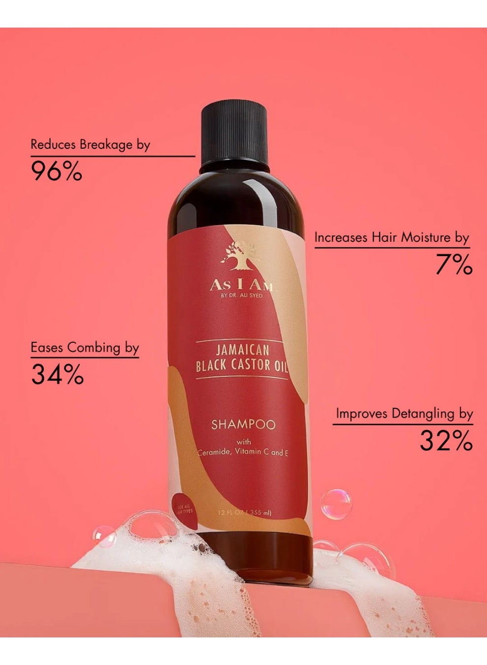 Jamaican Black Castor Oil Shampoo 355 ML
