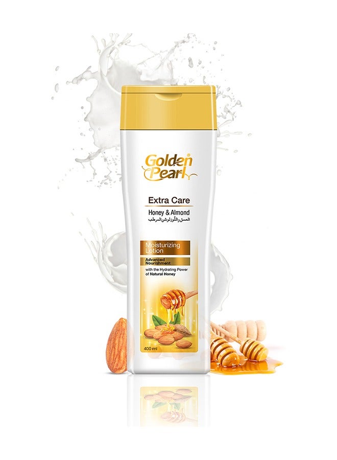 Golden Pearl Honey & Almond Moisturizing Lotion 400ml