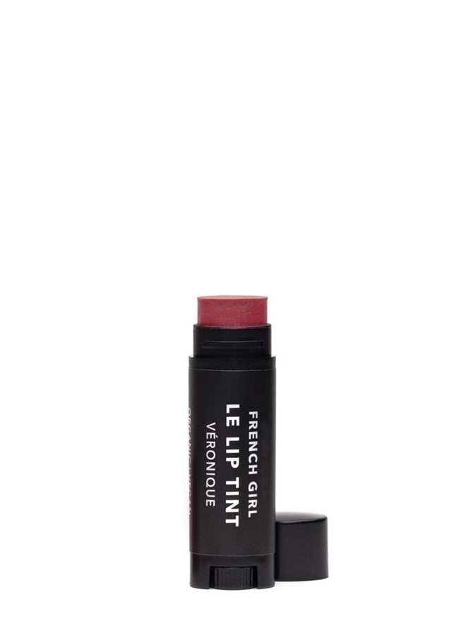 Sheer Lip Tint Hydrating Color Balm - Veronique; a lustrous, hydrating balm and emollient mineral lip tint in one