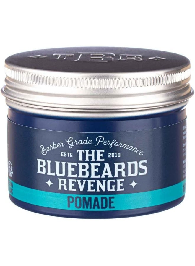 The Bluebeards Revenge, Water Based Pomade for Men, Strong Hold and Traditional Glossy Finish, 100ml
