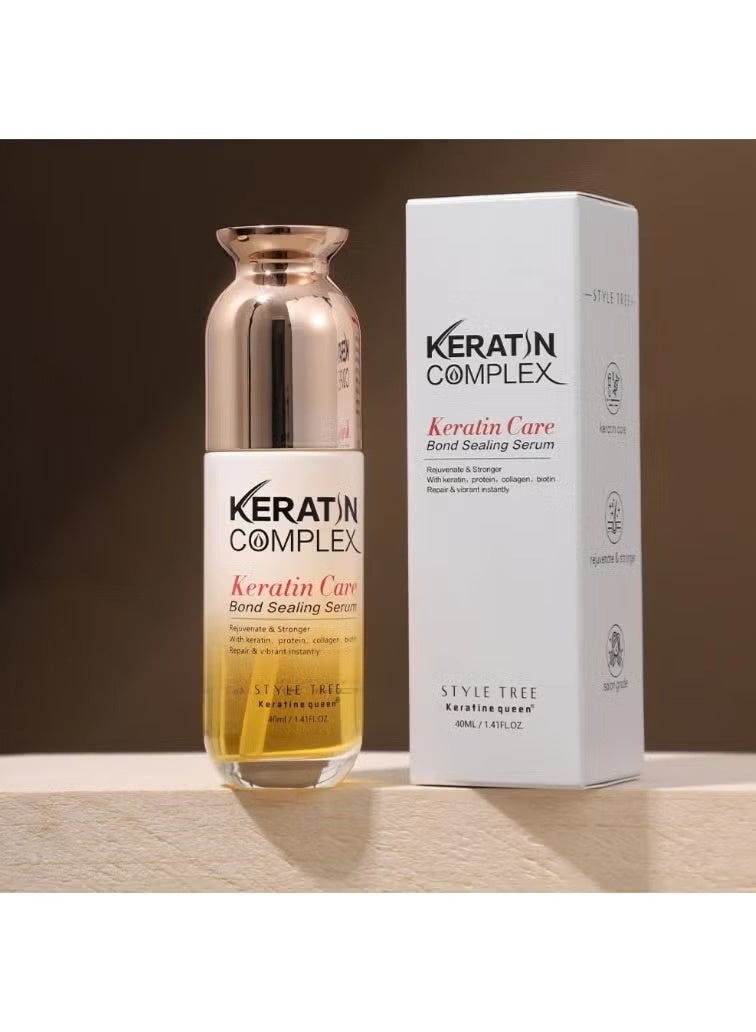 Hair Care SERUM Complex Keratin Hair Care Damaged Hair Repair Keratin Moisturizing Hair SERUM 40ml