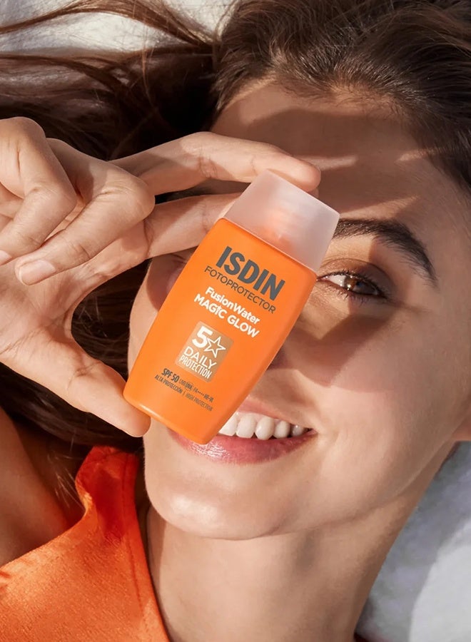 Fotoprotector Fusion Water Magic Glow SPF50 Facial Sunscreen 50ml - image 6