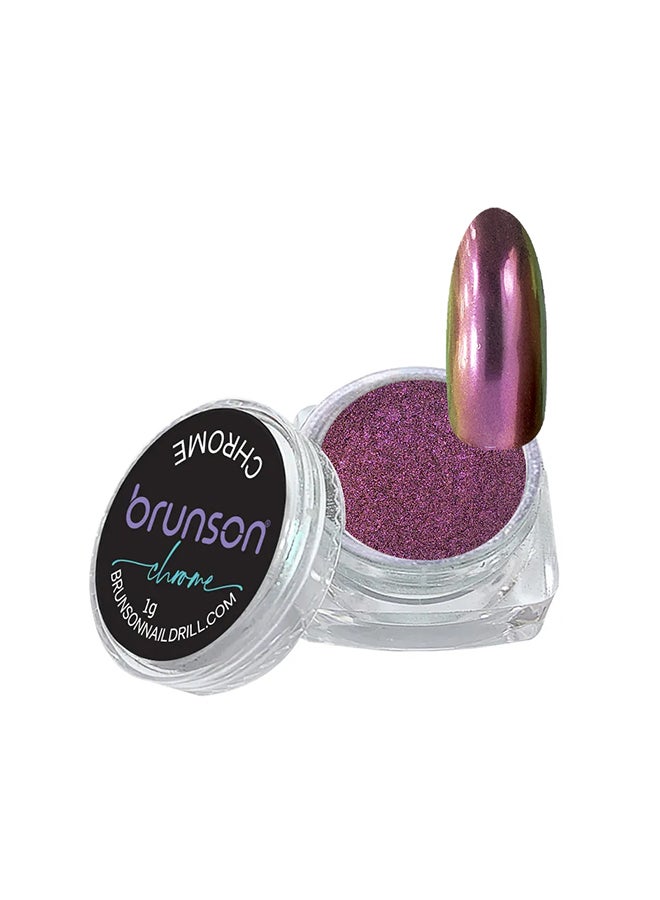 Chrome Mirror Metallic Holographic Effect Art Decoration Manicure Pigment Nail Powder 5D-09E