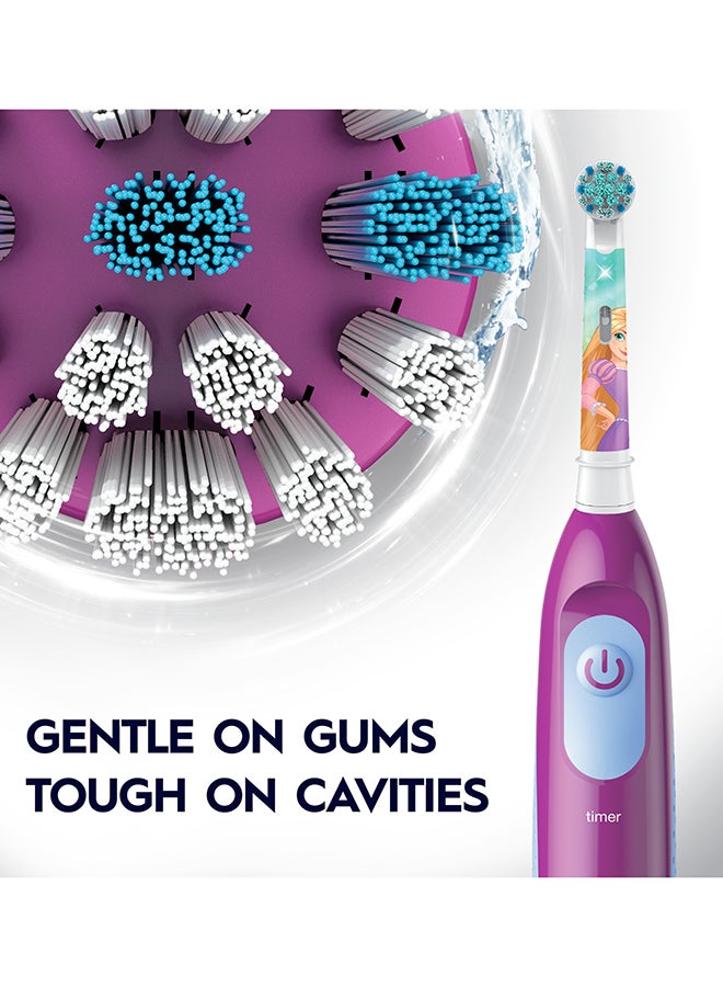 Oral-B Kids Battery Toothbrush, Disney Princess, Extra Soft Bristles, 3+ Years, 1 Count - image 4