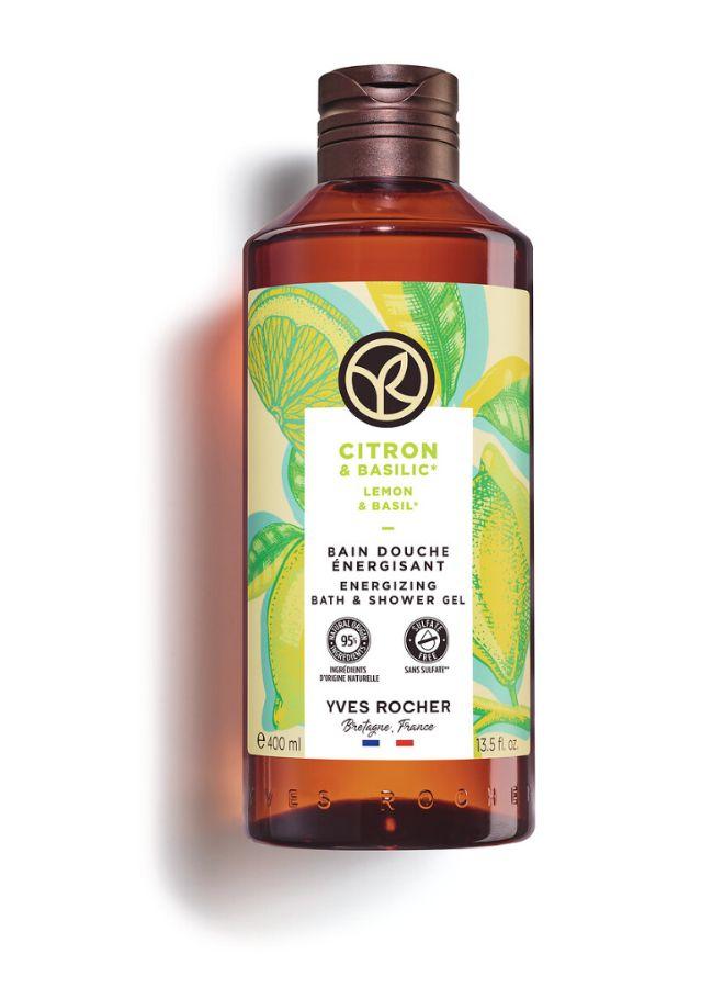 BATH AND SHOWER GEL LEMON 400ML BOTTLE
