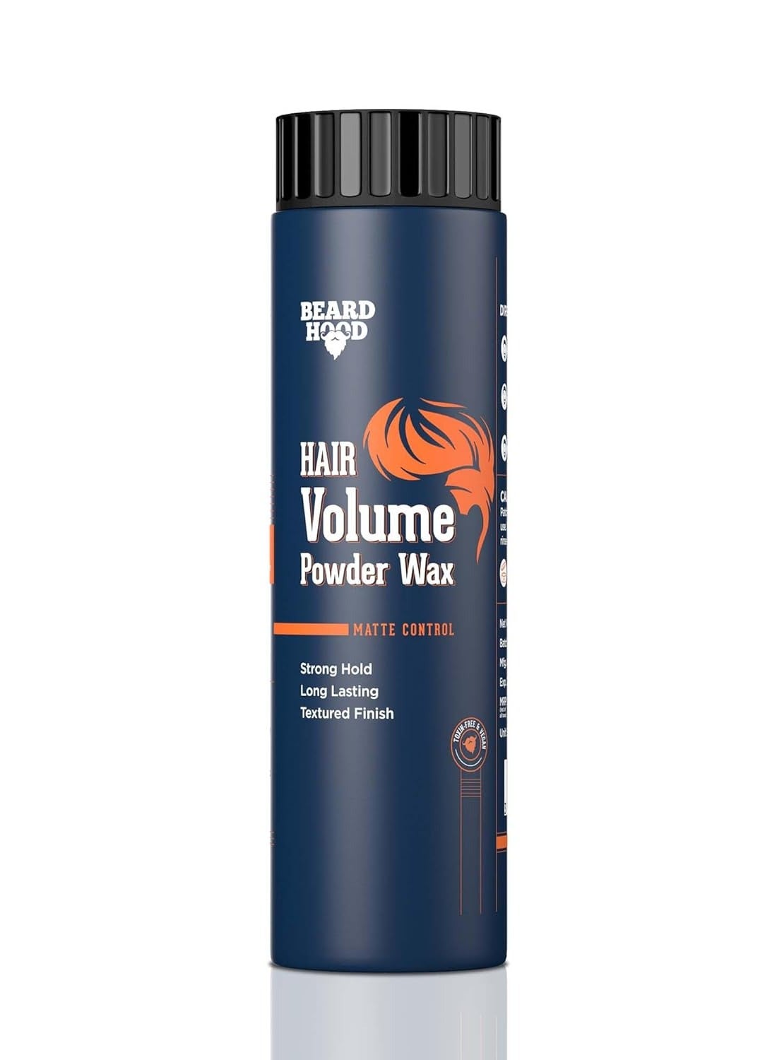 Beardhood Hair Volumizing Powder | 10g | Hair Powder for Men, Hair Wax Powder, Strong Hold, Matte Finish Styling Natural & Zero Toxin Styling Powder for All Types, Vegan, Non-Oily & Greasy Look