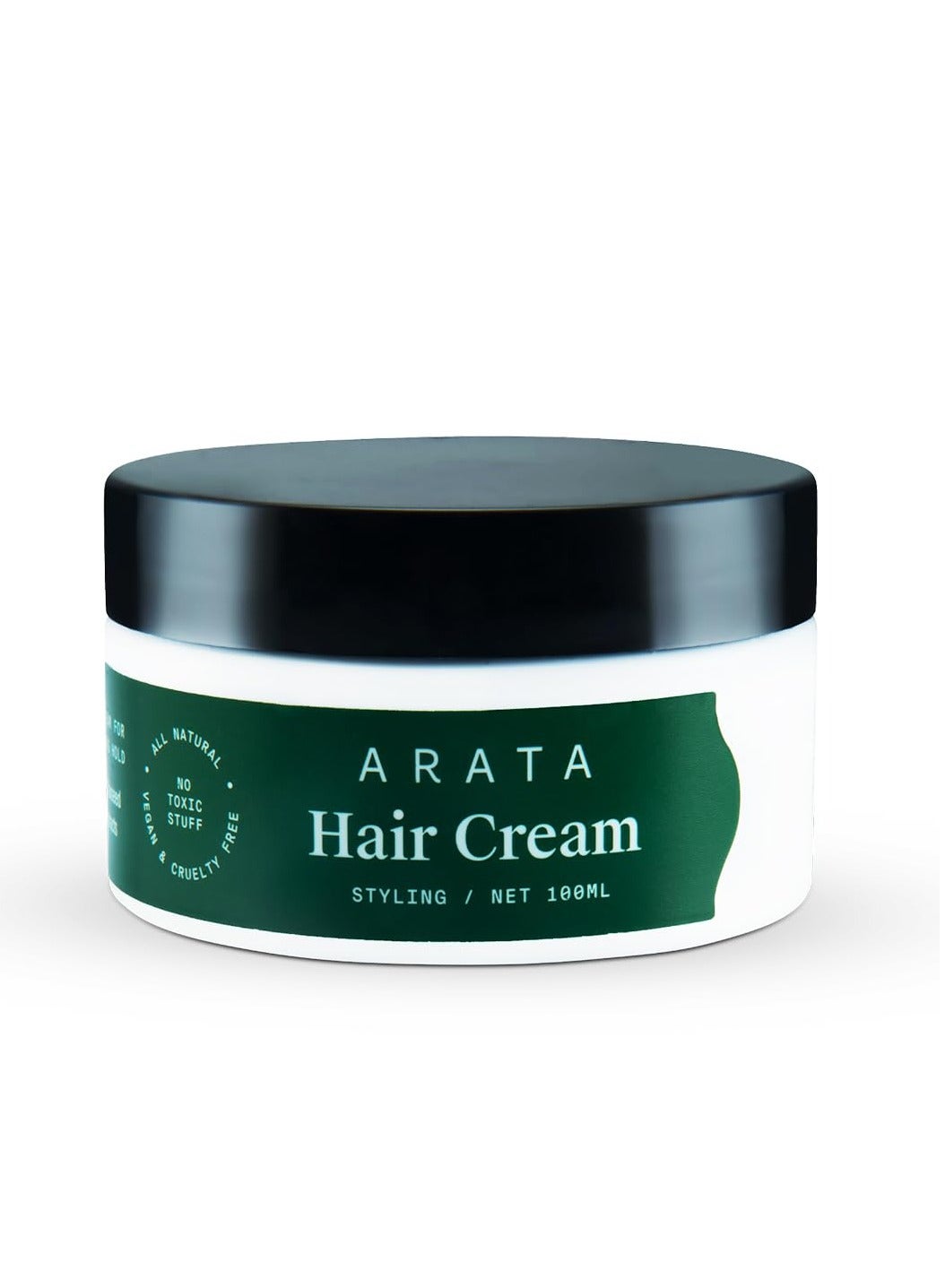 Arata Styling Hair Cream (100 GM) | For All Hair Types | Boosts Moisture | Reduces Frizz & Tames Flyaways | Adds Soft Hold and Control