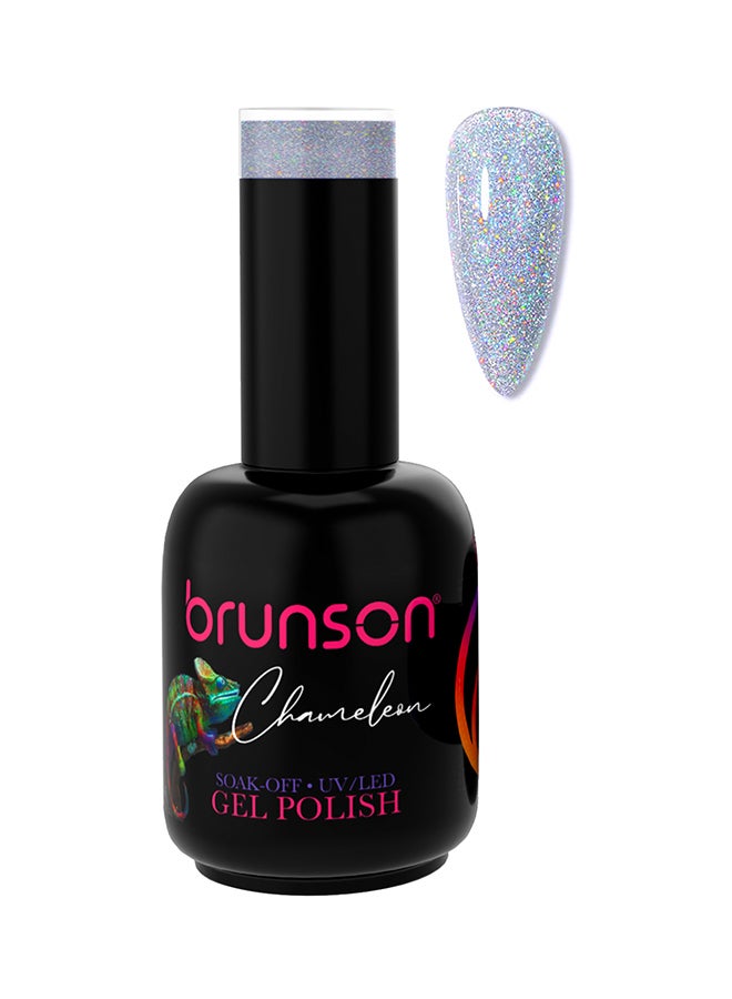 Chameleon Gel Nail Polish 18ml Gel Nails with Glossy Shine Finish, Long-Lasting Soak off UV Gel Polish for Nail Art French Manicure Pedicure. Salon Quality Chip Resistant Gel Extension Acrylic Nails
