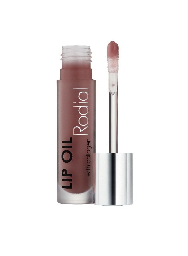 Rodial Lip Oil English Rose – Gentle Soothing for Irritated Lips, Rose Hip Oil & Vitamin E, Subtle Tint for Dryness Relief