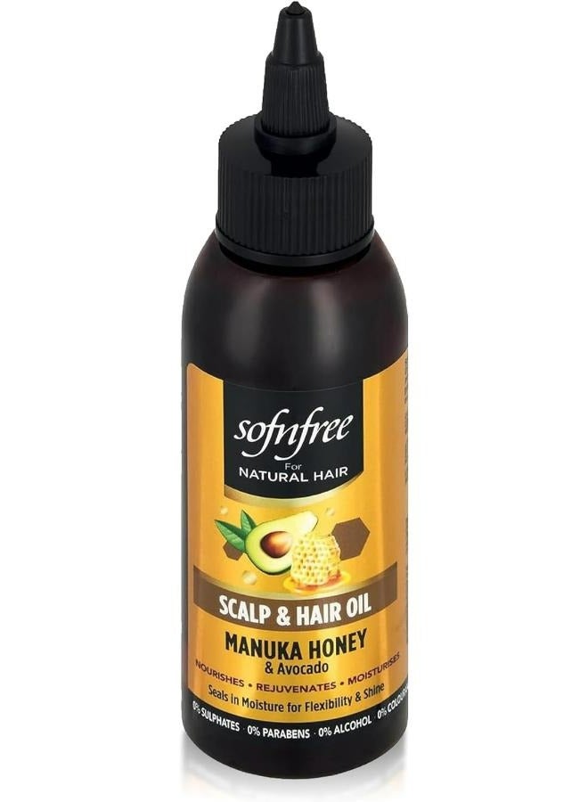Manuka Honey And Avocado Scalp And Hair Oil 100 ML