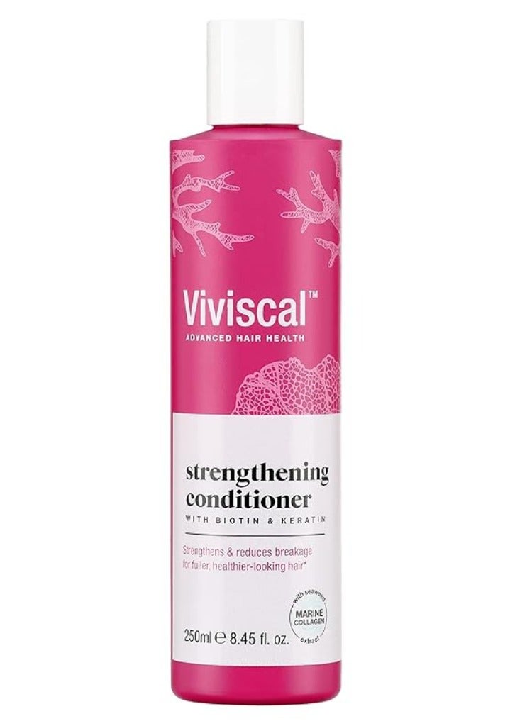 Strengthening Hair Conditioner for Women with Biotin, Marine Collagen & Keratin, Promotes Thicker, Healthier Hair –250ml