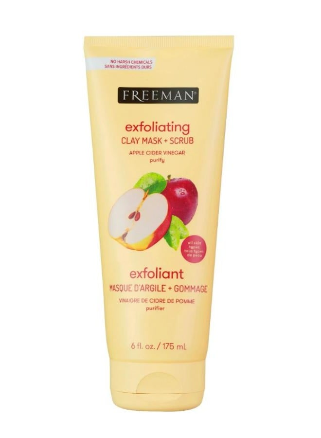 Cleansing Apple Cider Vinegar Clay Mask & Scrub 175 ML