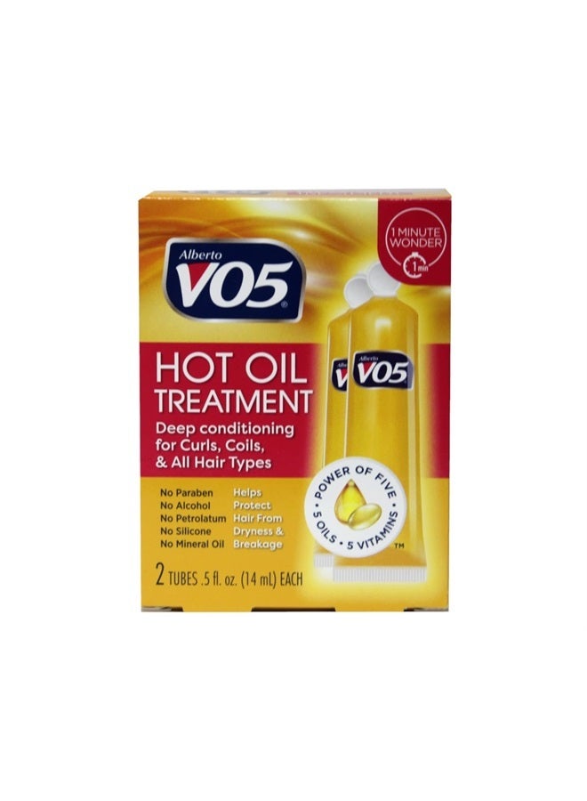 VO5 Hot Oil Therapy Moisturizing Treatment 2 ea