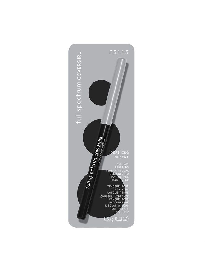 Defining Moment All Day Eyeliner, Silver Metallic, 0.012 Ounce