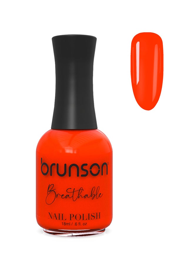 Breathable Nail Polish Halal nail polish Wudu friendly Quick-Dry Vegan long lasting but easy peel off   18ml BH108