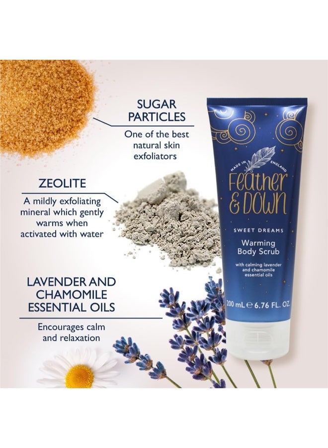 Warming Body Scrub (200ml) - With Calming Lavender And Chamomile Essential Oils Exfoliates And Gently Warms Tired Muscles Relieving Tensions from the day - image 7