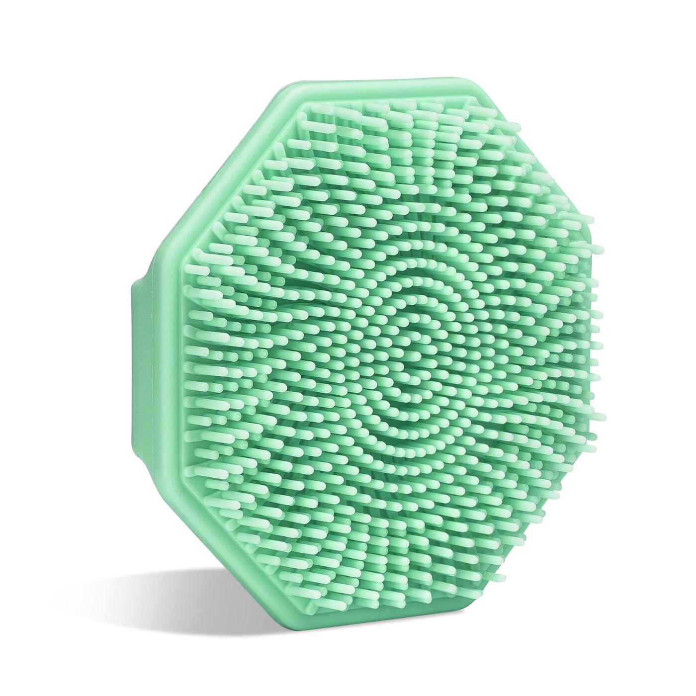 Sud ScrubÂ® Antimicrobial Silicone Face Scrubber, 1 Pack, Gentle Face Exfoliator for Sensitive Skin, Eco Friendly Facial Cleansing Brush, Exfoliating Face Brush for Men and Women (Mint)