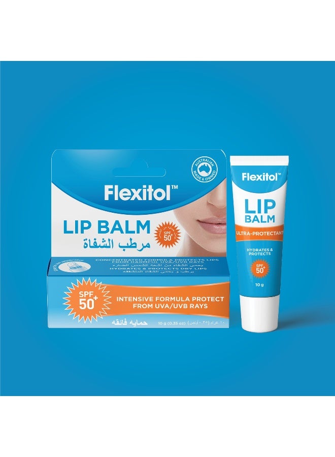 Flexitol Lip Balm SPF 50+ for Sun Protection & Dry Lips, UV Protection Formula – 10g - image 3