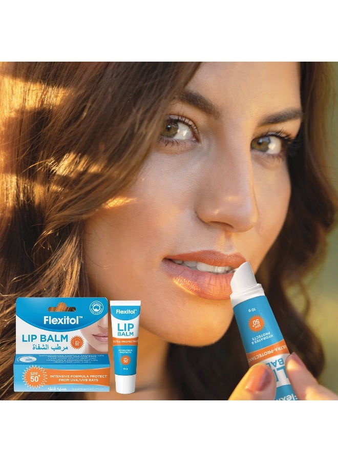 Flexitol Lip Balm SPF 50+ for Sun Protection & Dry Lips, UV Protection Formula – 10g - image 7