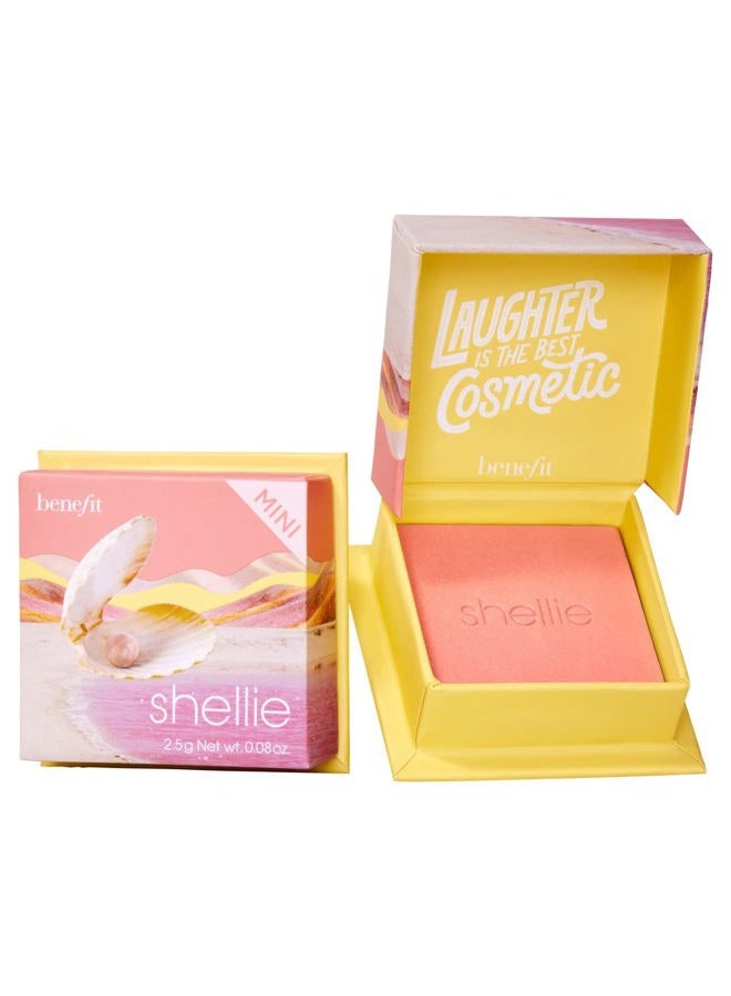 Cosmetics WANDERful World Silky-Soft Powder Blush Shellie