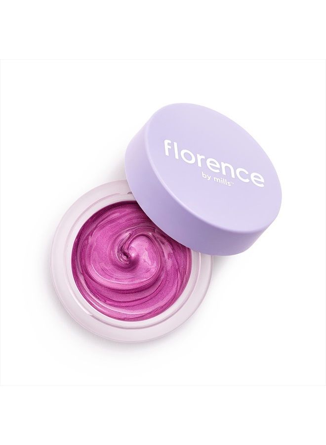 Florence by Mills Mind Glowing Peel Off Mask | Purple Peel-Off Detoxifying Face Mask | Refreshed + Glowing Skin | Skincare Reset | Vegan & Cruelty-Free