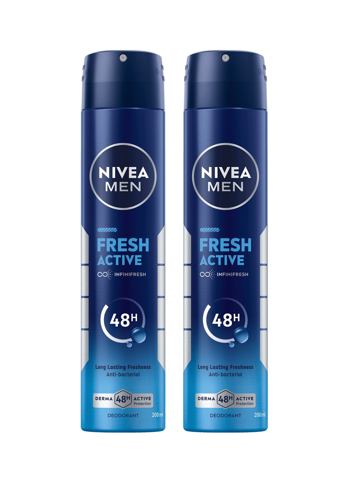 Antiperspirant Spray Fresh Scent Pack of 2