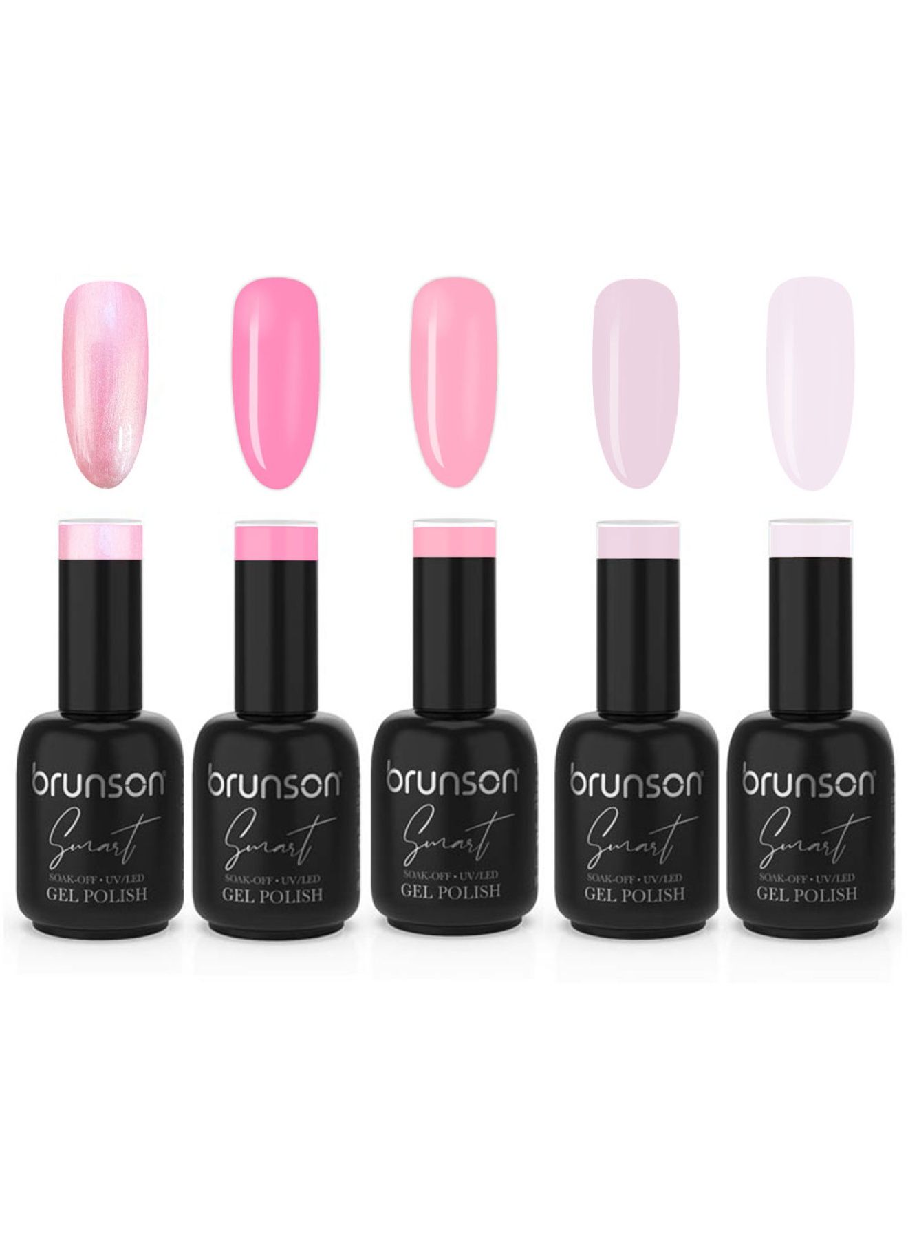 Smart Gel Nail Polish Pastel Princess Collections 5pcs BPPC