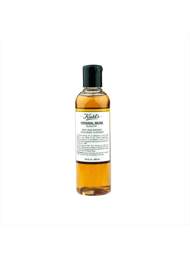 Original Musk Bath & Shower Liquid Body Cleanser 250ml/8.4oz