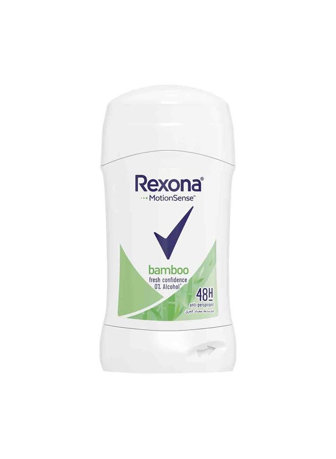 MotionSense Bamboo Fresh Confidence 48H Antiperspirant Stick 40g