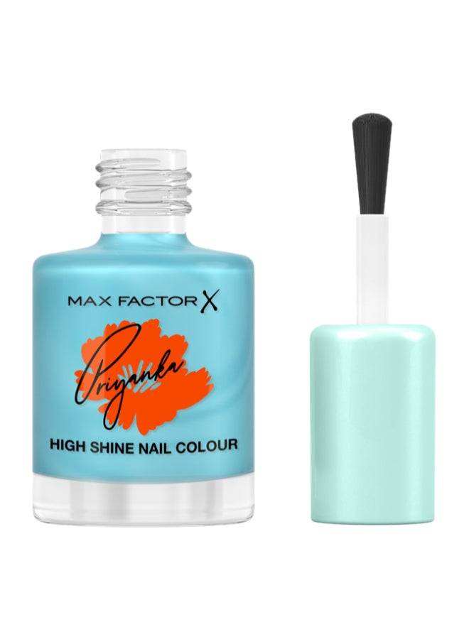 X Priyanka Chopra Miracle Pure Nail Polish - 880 - Sunlit Waters, 12ml