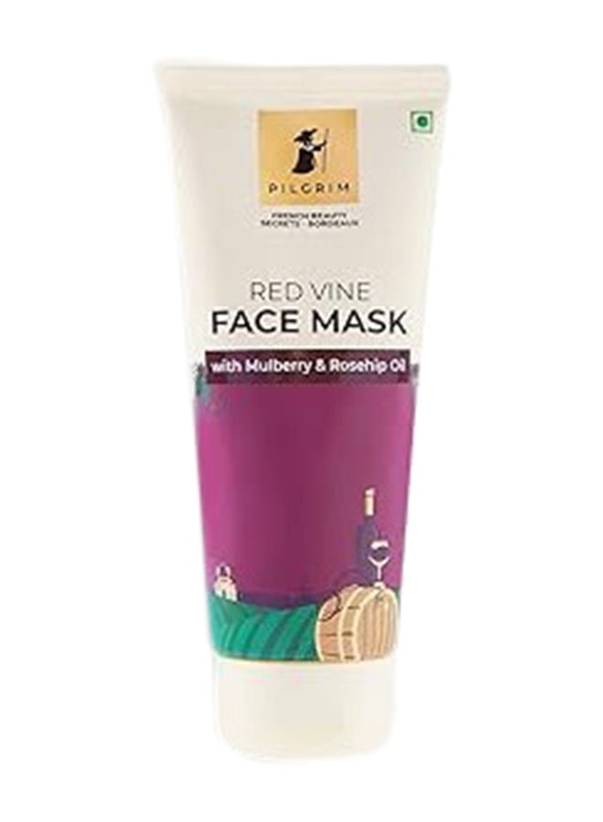 Red Vine Face Pack & Mask With Hub Mulberry & Rosehip Oil 100 Grams