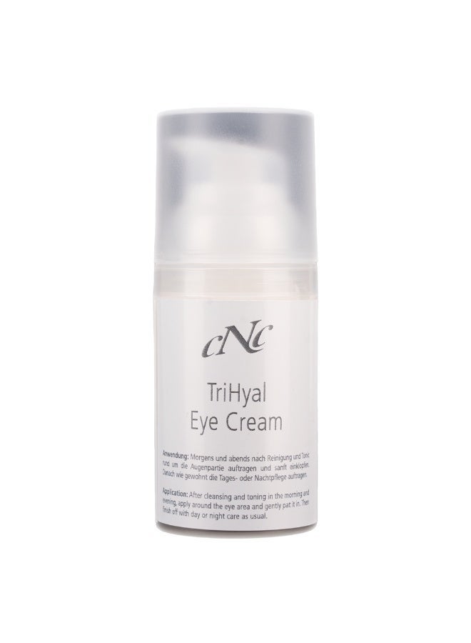 Trihyal Eye Cream 30ml | Triple Hyaluronic Acid Eye Treatment for Dark Circles & Fine Lines | Hydrating, Firming Under Eye Cream | Brightening & Anti-Aging Eye Moisturizer | For All Skin Types