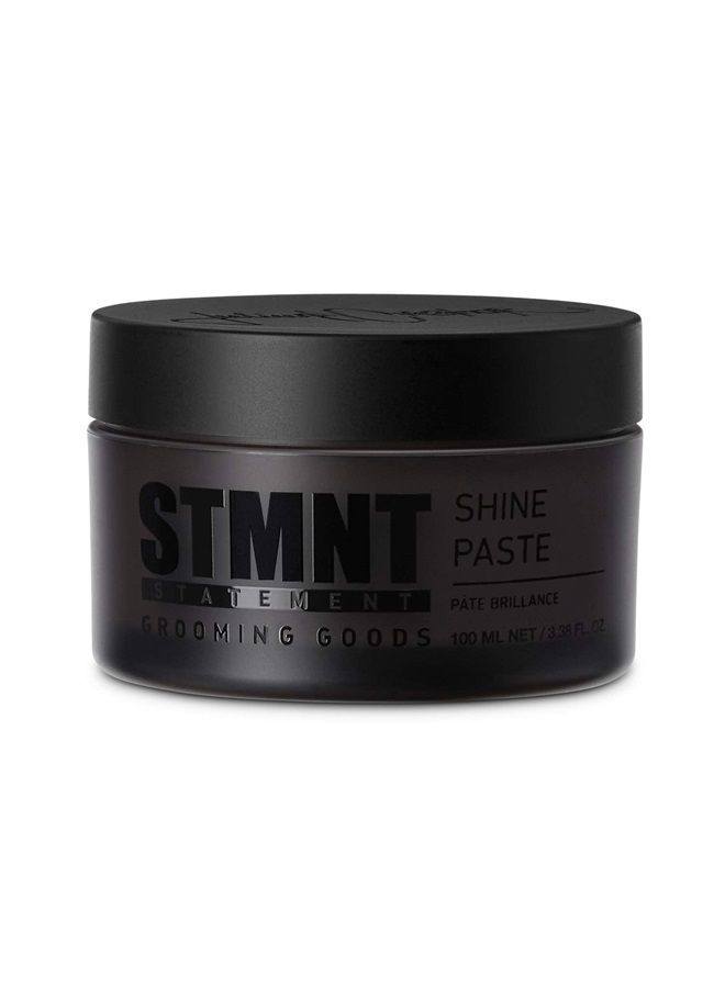 Grooming Goods Shine Paste, 3.38 oz | Natural Shine Finish | Strong Control | Non-Greasy Formula