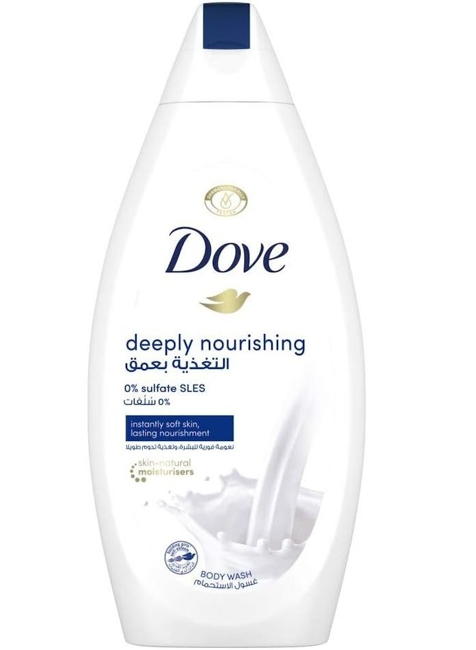 Deeply Nourishing Body Wash, for instant moisturising, Original, No Sulfates or Parabens 500 ML