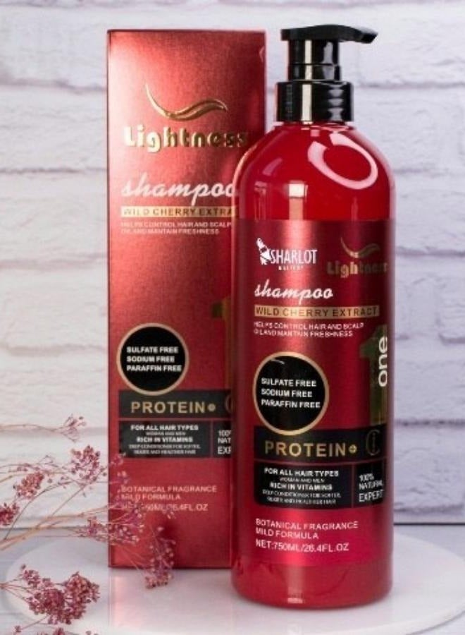 Shampoo Wild Cherry Extract Protein 750 ML