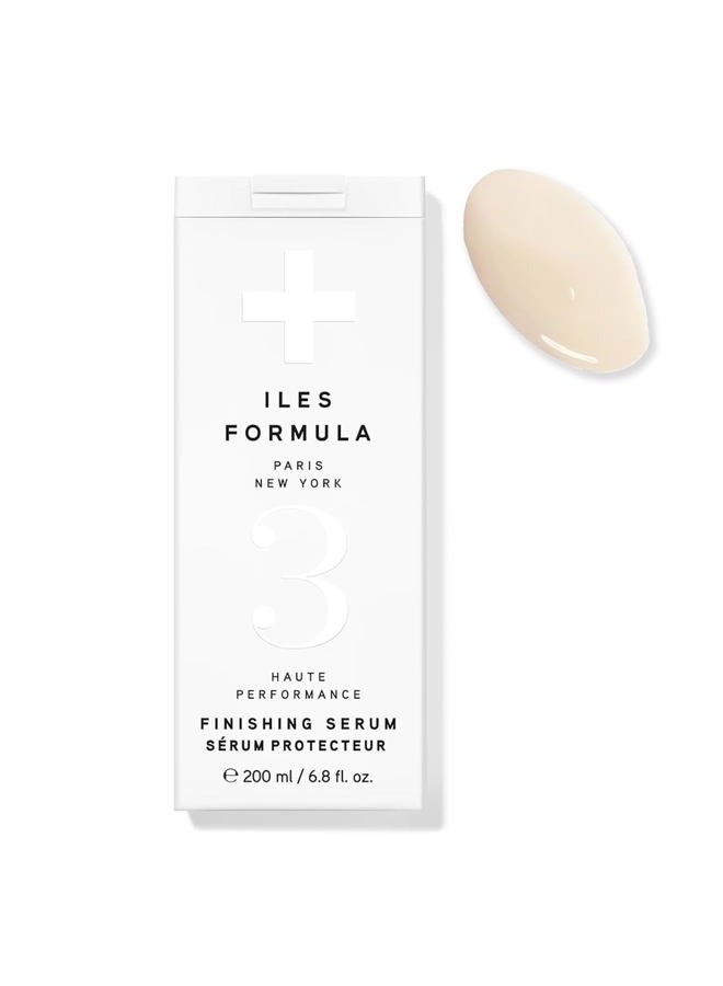 ILES FORMULA Haute Performance Finishing Serum ‚Äì Style & Smooth Without Weighting Hair Down, Protects Hair from Heat, Humidity, UV Rays + Color Fade - 6.8 Fl Oz (200 ML)