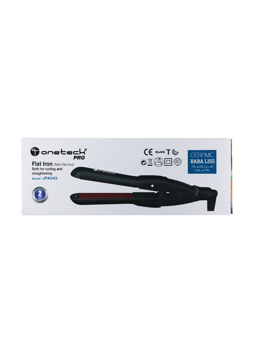 Mini Flat Iron Black