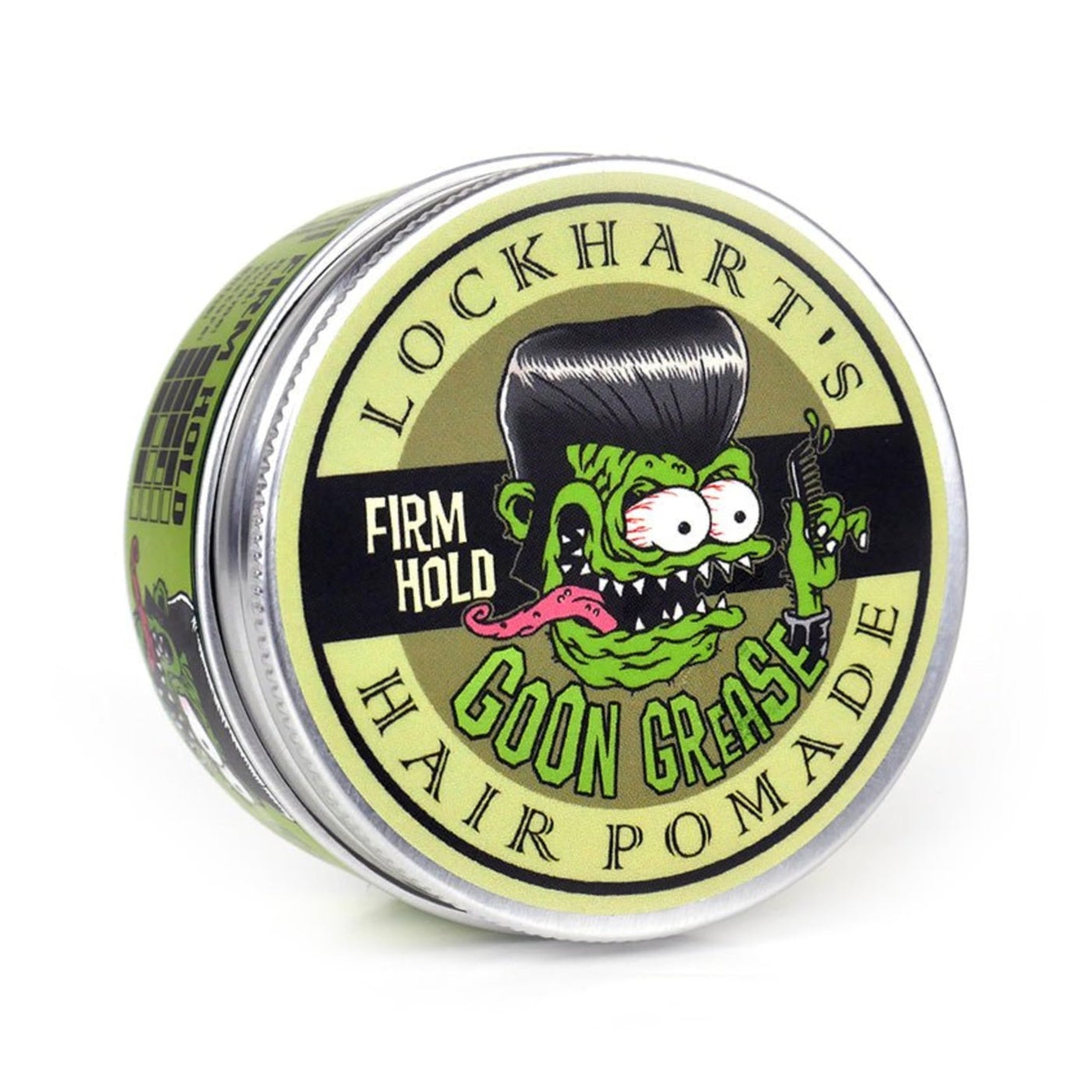Lockhartâ€™s Goon Grease â€“ The Legendary Original Oil-Based Pomade for Men â€“ Barber-Grade Hold, Brilliant Shine â€“ Handcrafted, Moisture-Locking Formula with Avocado Oil and Lanolin â€“ (3.4 oz)