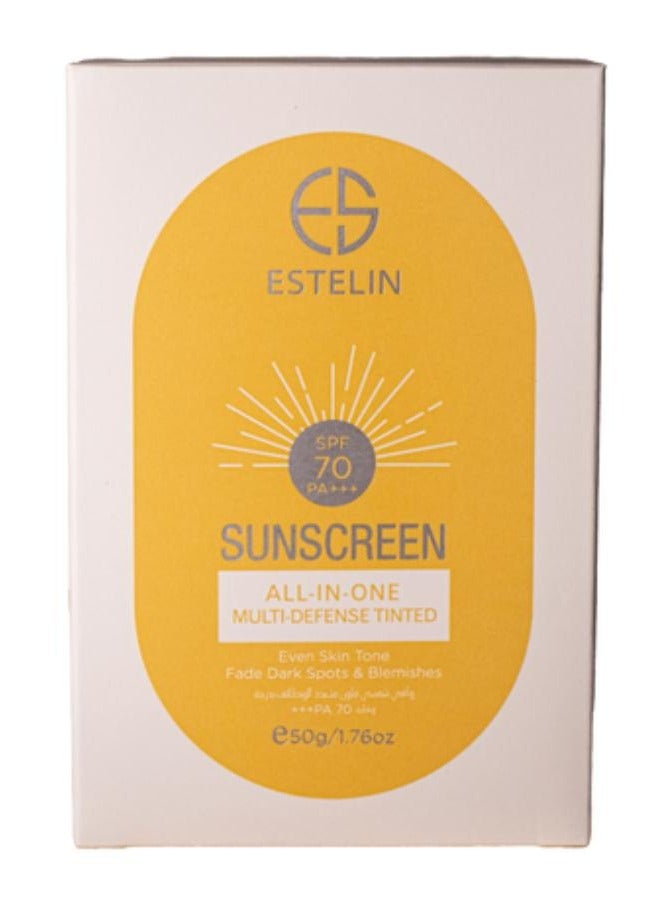 Multi Defense Tinted Sunscreen SPF 70 PA+++ -50g